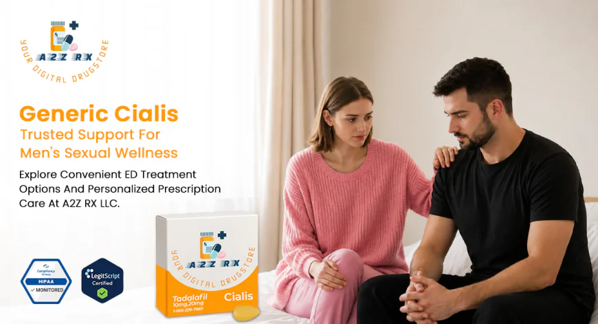 Generic Cialis For Sale With Trusted ED Treatment Options From A2ZRx