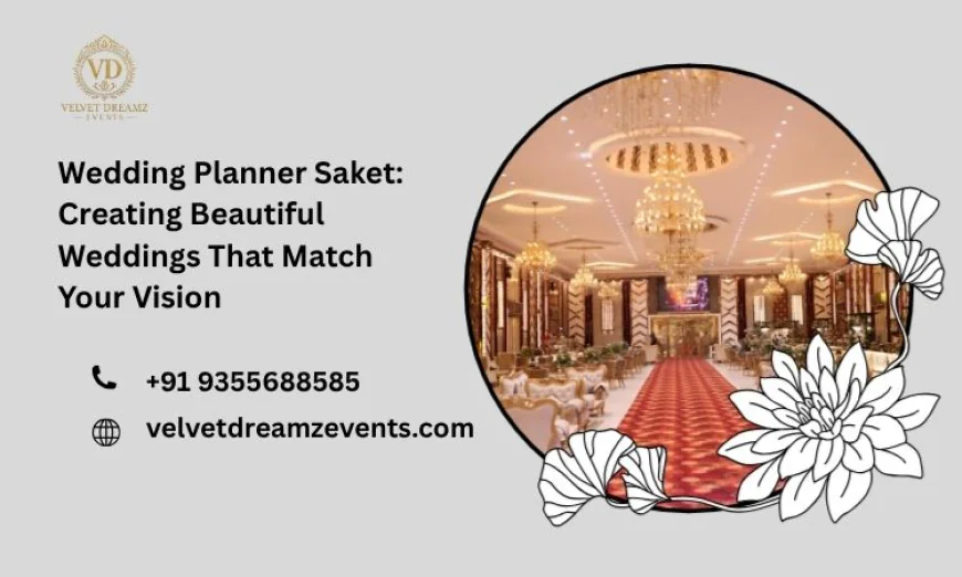 Wedding Planner Saket: Creating Beautiful Weddings That Match Your Vision