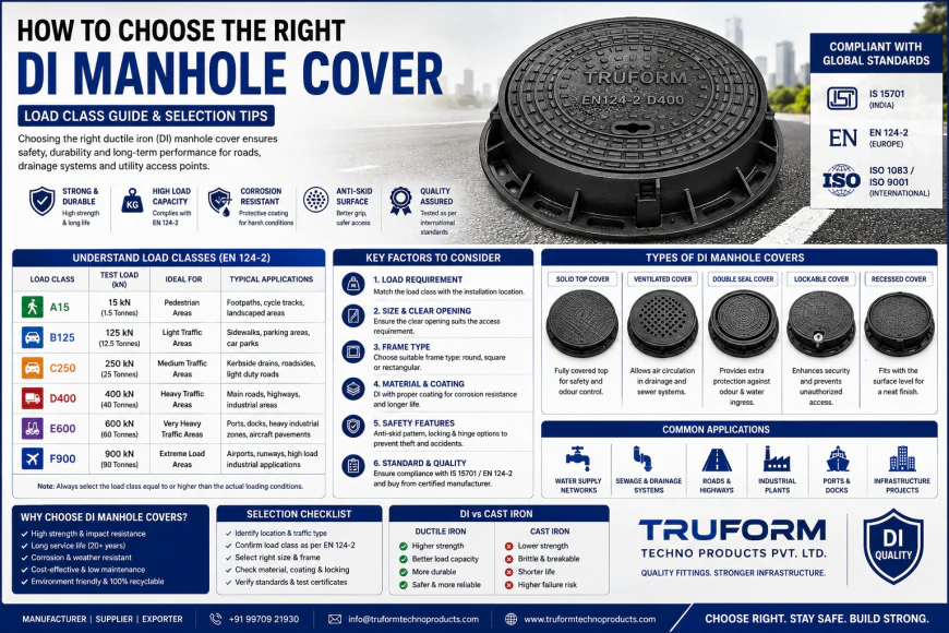 How to Choose the Right DI Manhole Cover: Load Class Guide