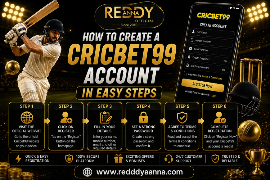 How to Create a Cricbet99 Account in Easy Steps
