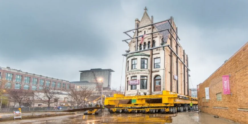 Historic Building Movers Preserve Charlotte's Spanish-American War Monument