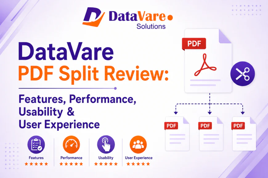 DataVare PDF Split Review: Features, Performance, Usability & User Experience
