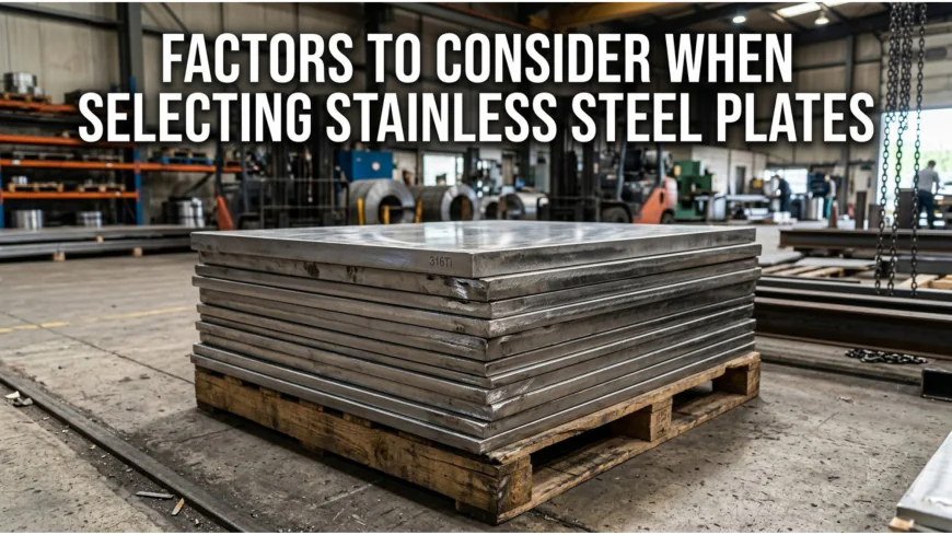 Factors to Consider When Selecting Stainless Steel Plates