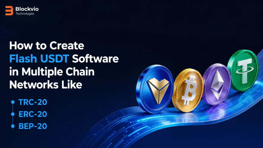 How to Create Flash USDT Software in Multiple Chain Networks Like TRC-20, ERC-20, BEP-20
