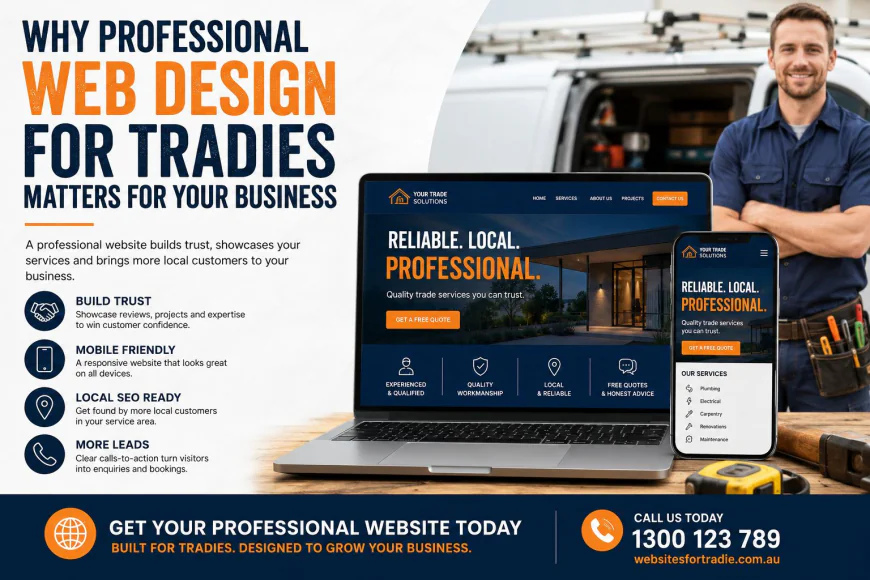 Why Professional Web Design for Tradies Matters for Your Business