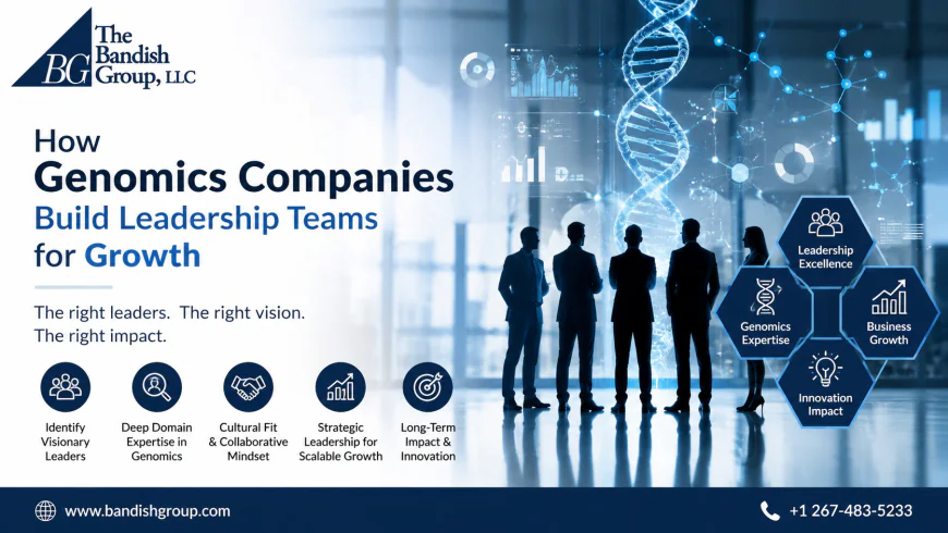 How Genomics Companies Build Leadership Teams for Growth
