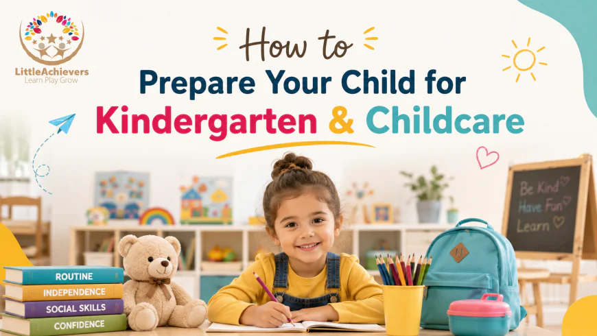 How to Prepare Your Child for Kindergarten & Childcare