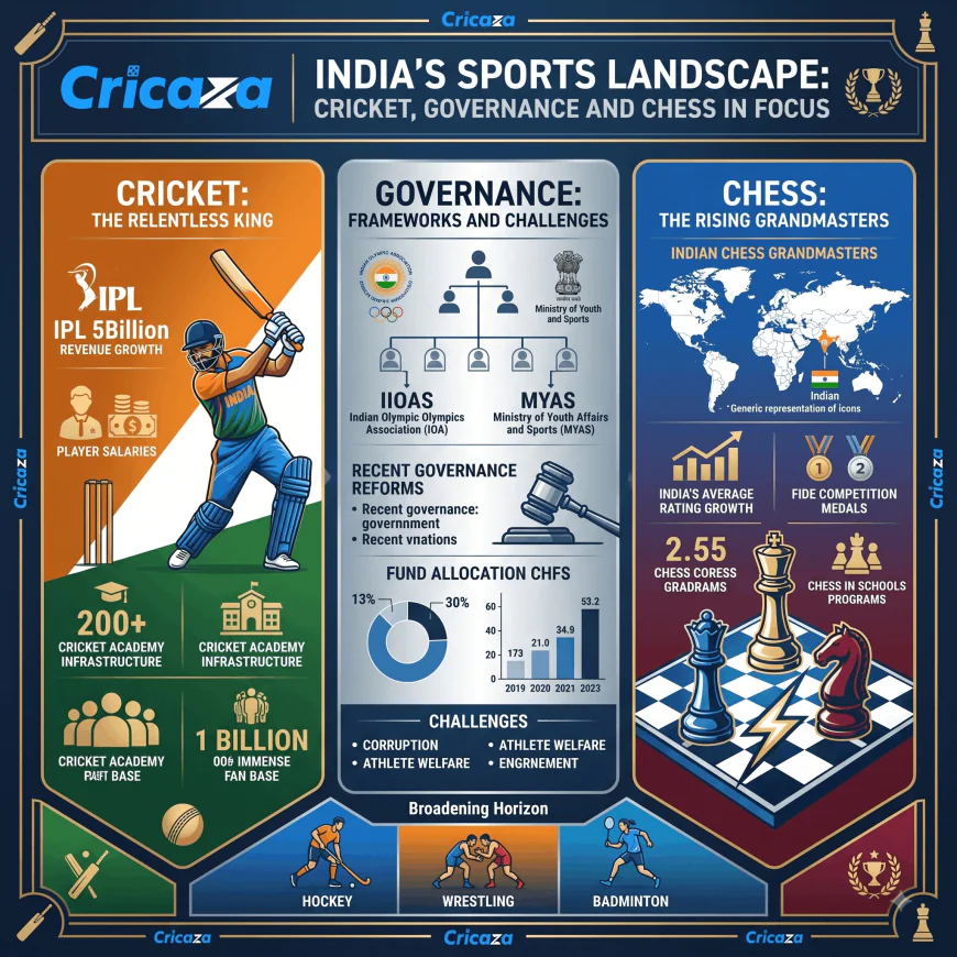 India’s Sports Landscape: Cricket, Governance and Chess in Focus