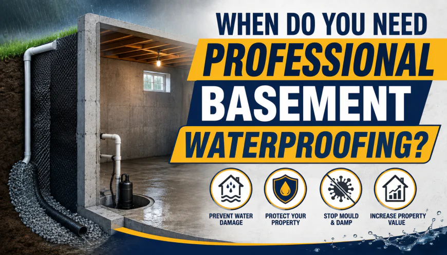 When Do You Need Professional Basement Waterproofing?