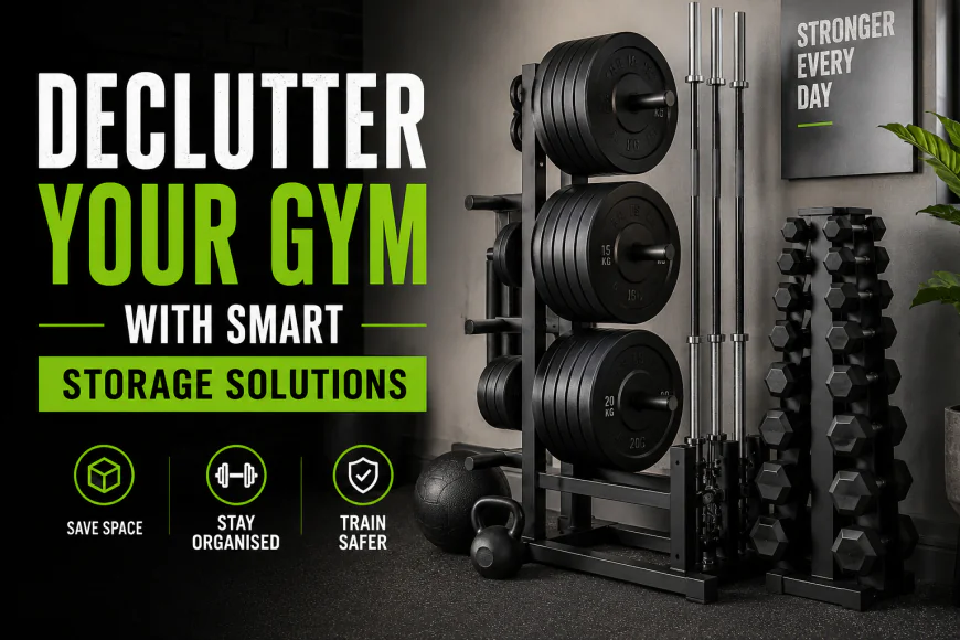 Declutter Your Gym With Smart Storage Solutions
