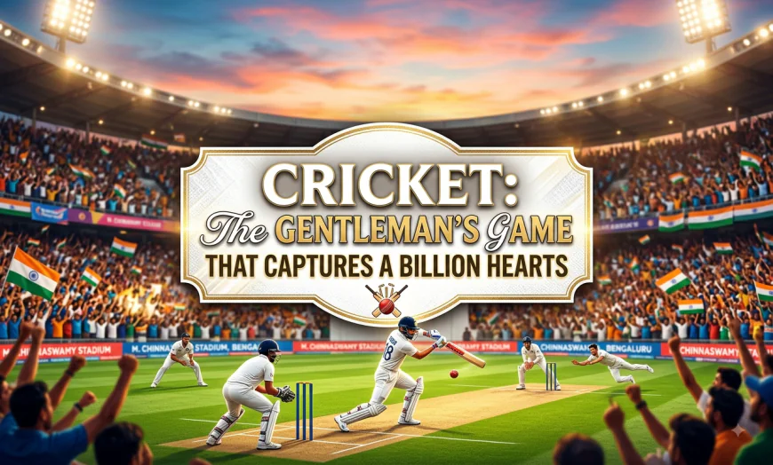 Cricket: The Gentleman's Game That Captures a Billion Hearts
