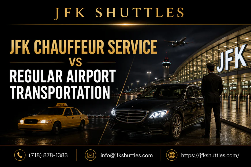 JFK Chauffeur Service vs Regular Airport Transportation