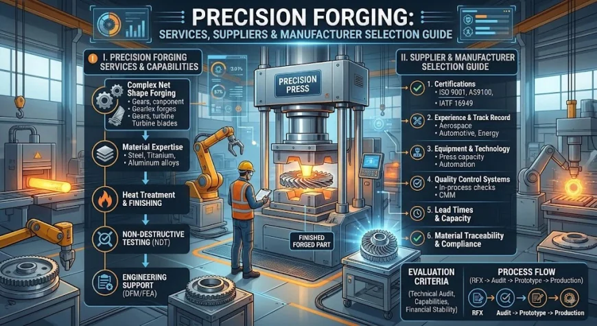 Precision Forging: Services, Suppliers & Manufacturer Selection Guide