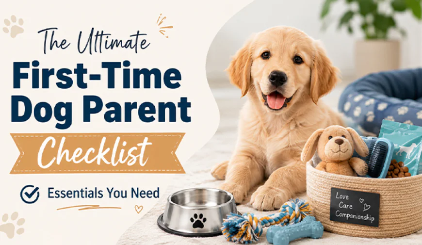 The Ultimate First-Time Dog Parent Checklist: Essentials You Need