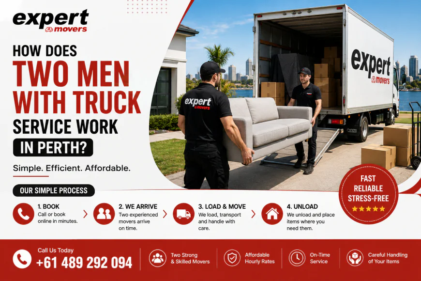 How Does Two Men With Truck Service Work in Perth?