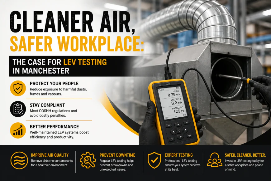 Cleaner Air, Safer Workplace: The Case for LEV Testing in Manchester