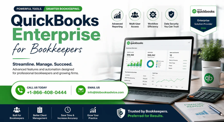 How Do I Set Up QuickBooks Enterprise for a Bookkeeping Business?