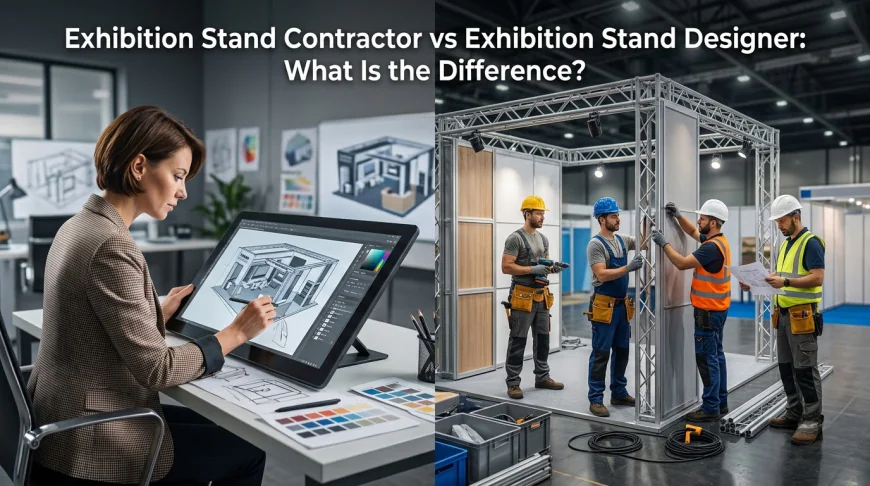 Exhibition Stand Contractor vs Exhibition Stand Designer: Key Differences