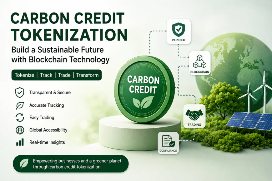 Carbon Credit Tokenization Development Company: Transforming Carbon Markets with Blockchain