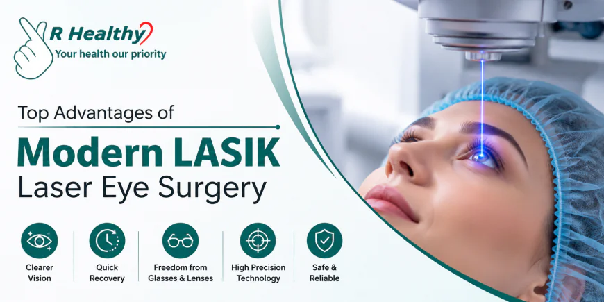 Top Advantages of Modern LASIK Laser Eye Surgery