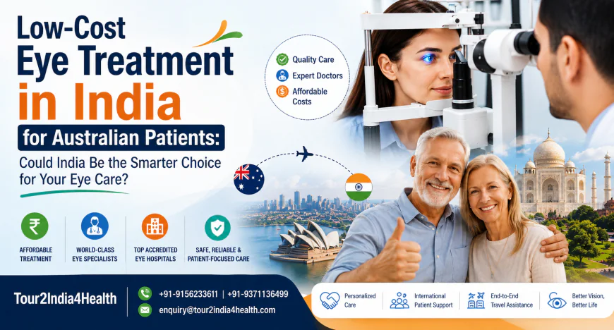 Low-Cost Eye Treatment in India for Australian Patients: Could India Be the Smarter Choice for Your Eye Care?