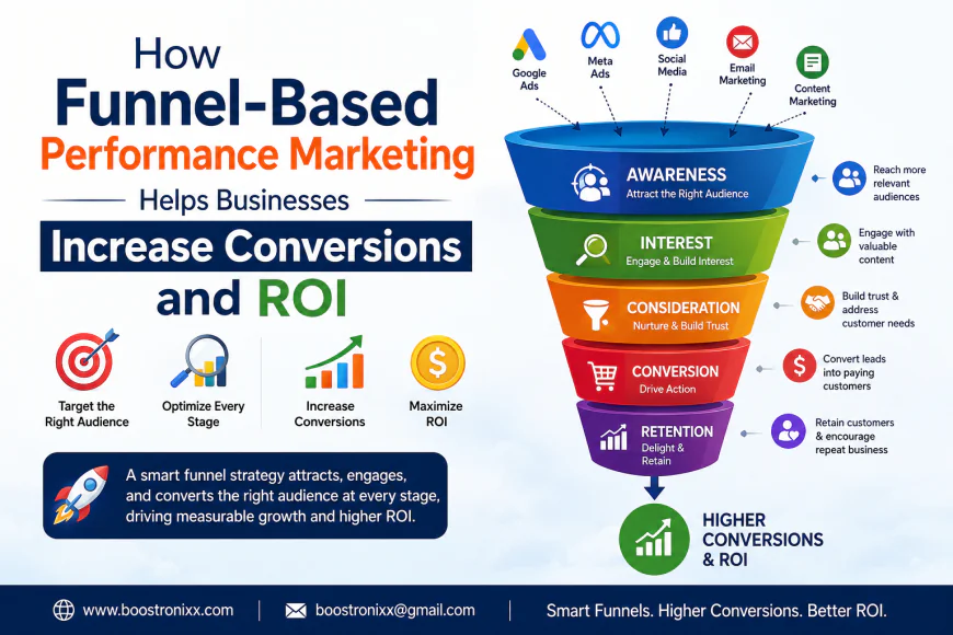 How Funnel-Based Performance Marketing Helps Businesses Increase Conversions and ROI