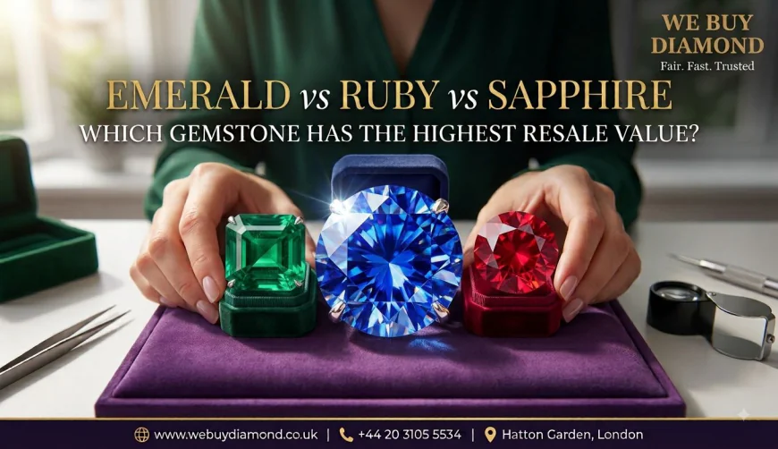 Emerald vs Ruby vs Sapphire - Which Gemstone Has the Highest Resale Value?