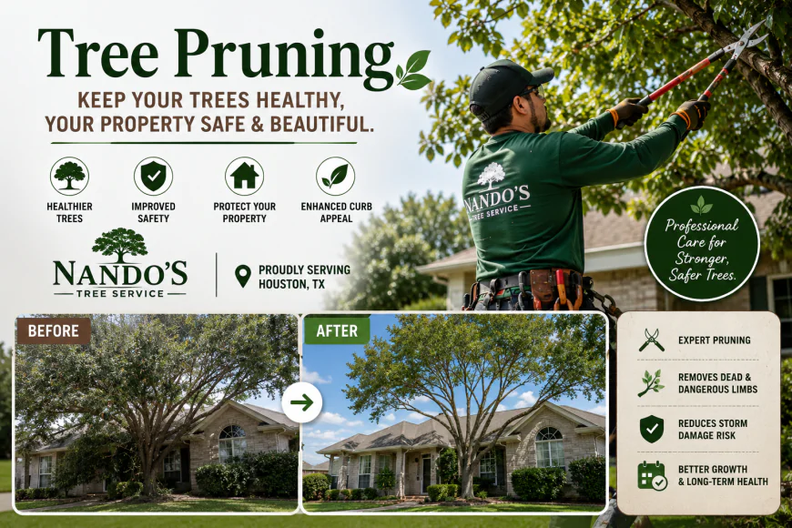 Keep Your Trees Healthy With Professional Tree Pruning in Houston, TX