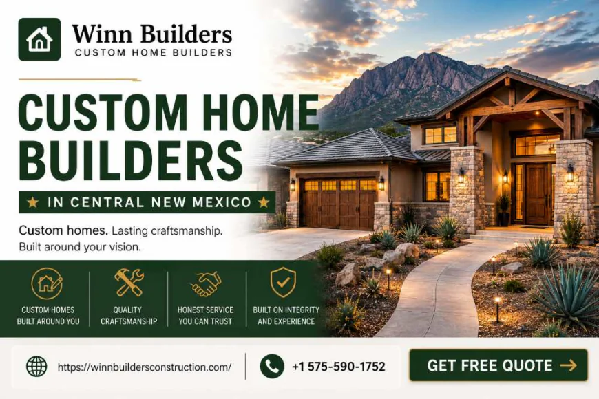 Custom Home Builders in Central New Mexico for Your Dream Home