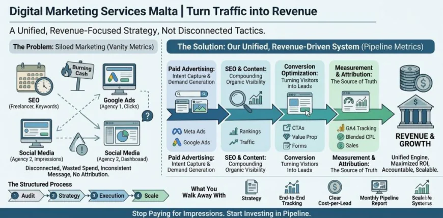 Custom Digital Marketing Services Malta For Measurable ROI