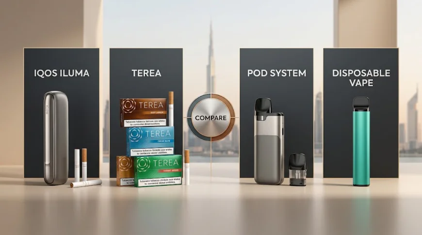 IQOS, TEREA and Vape Products in the UAE: A Practical Guide to Choosing the Right Category