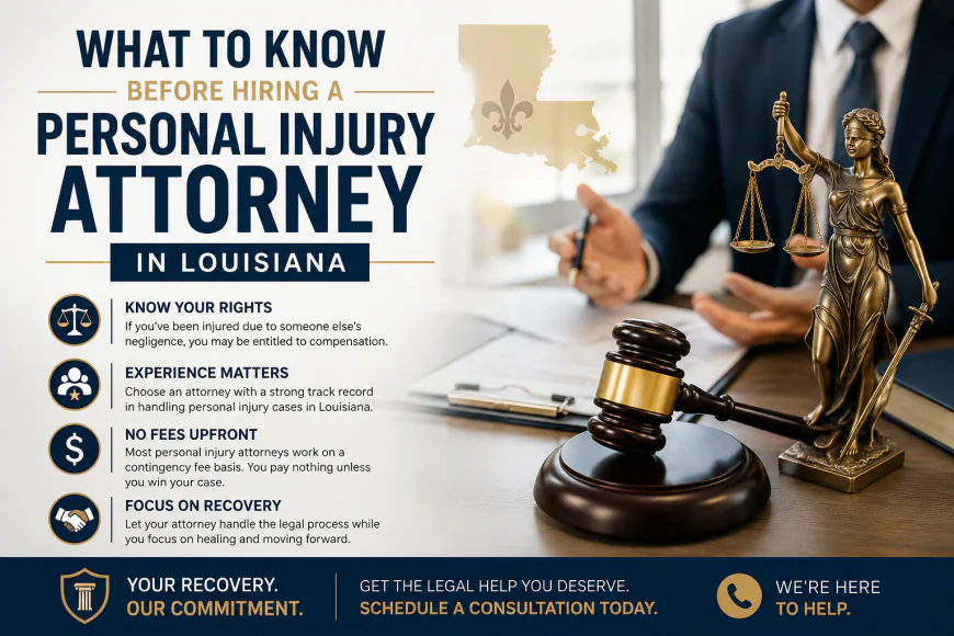 What to Know Before Hiring a Personal Injury Attorney in Louisiana
