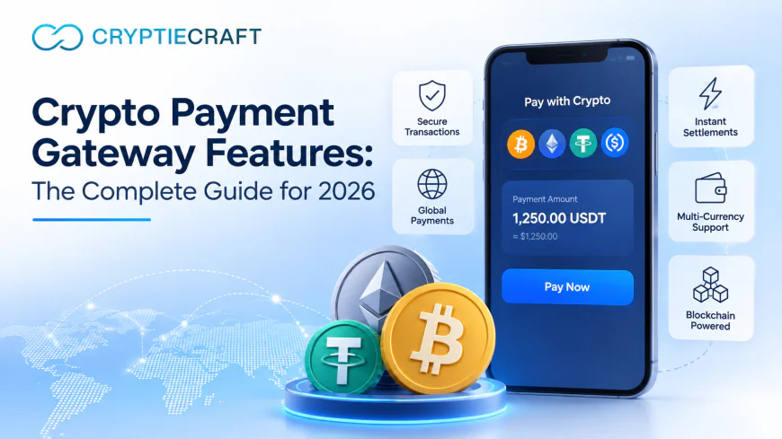 Crypto Payment Gateway Features: The Complete Guide for 2026