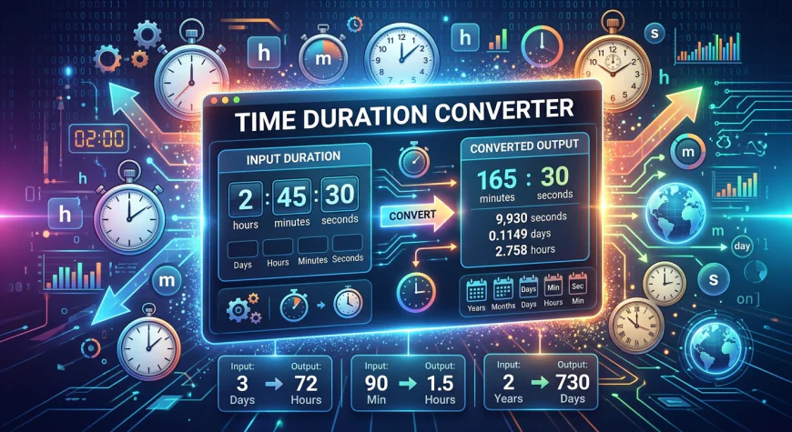 Time Duration Converter: The Fast, Accurate Way to Convert Time Units Online