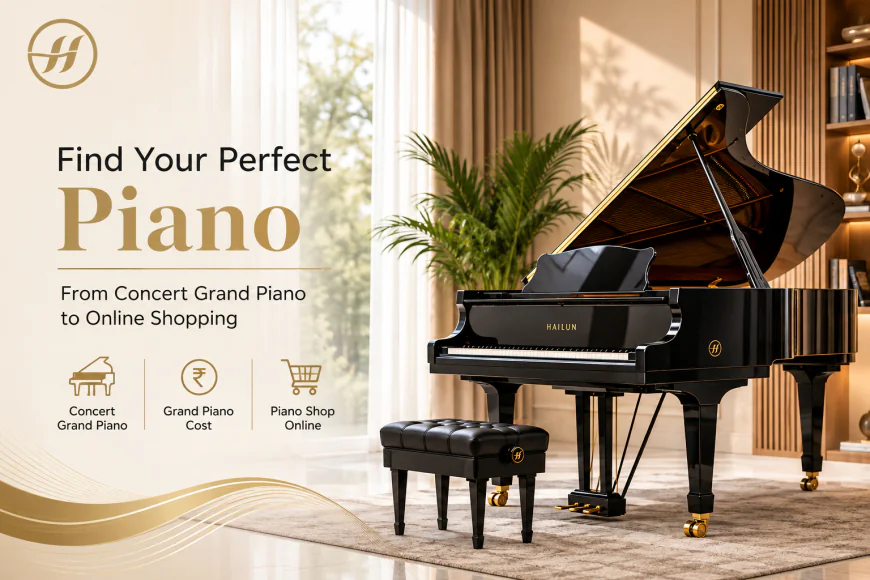 Find Your Perfect Piano: From Concert Grand Piano to Online Shopping