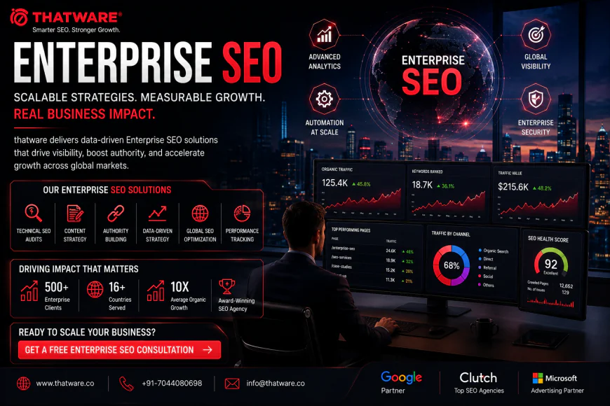 Enterprise SEO and AI Search Optimization: The Future of Intelligent Digital Visibility with Thatware LLP