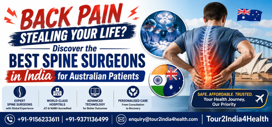 Back Pain Stealing Your Life? Discover the Best Spine Surgeons in India for Australian Patients