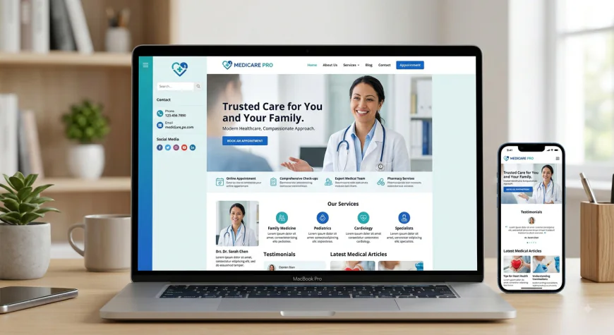 Medical Doctor WordPress Theme Features for Building Patient Confidence