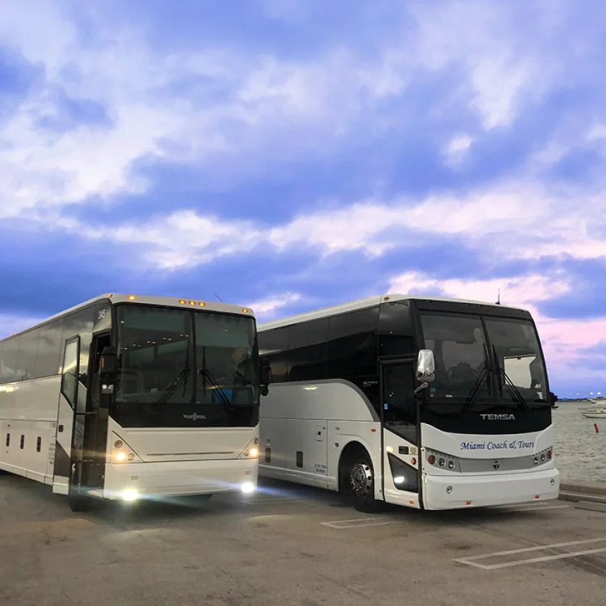 How Miami Charter Bus Service Makes Group Travel Much Easier