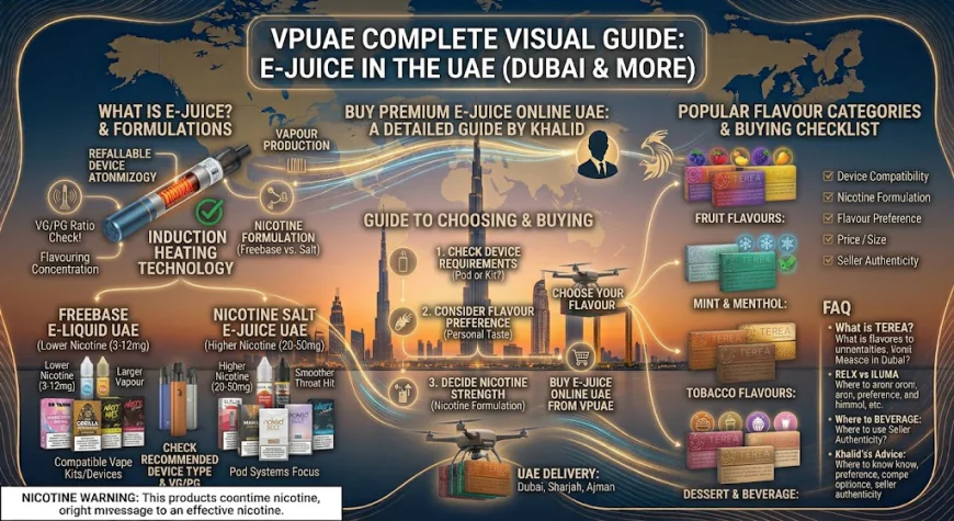 E-Juice UAE – Buy Premium Vape Juice Online in Dubai