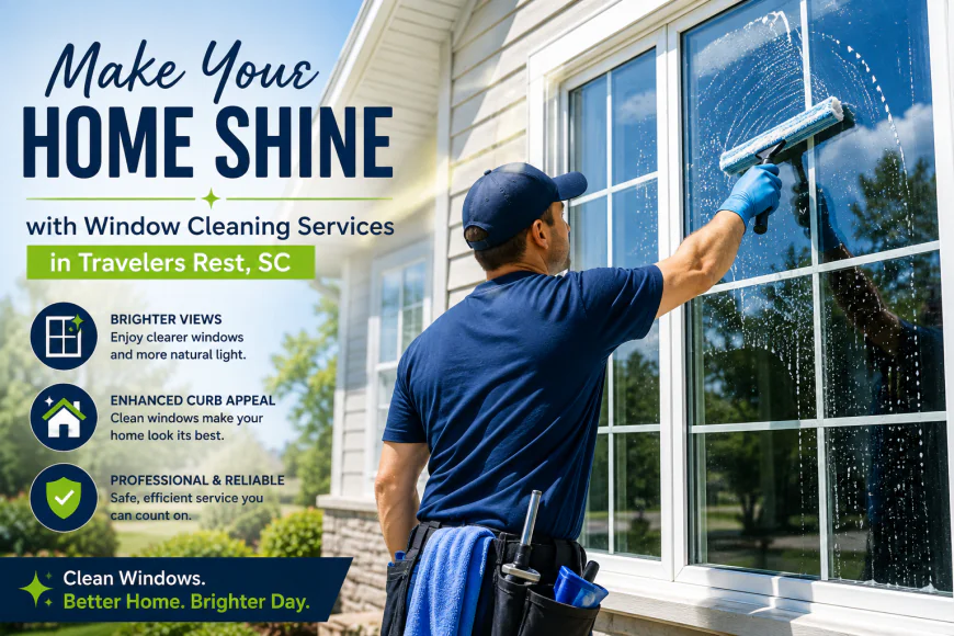 Make Your Home Shine with Window Cleaning Services in Travelers Rest, SC