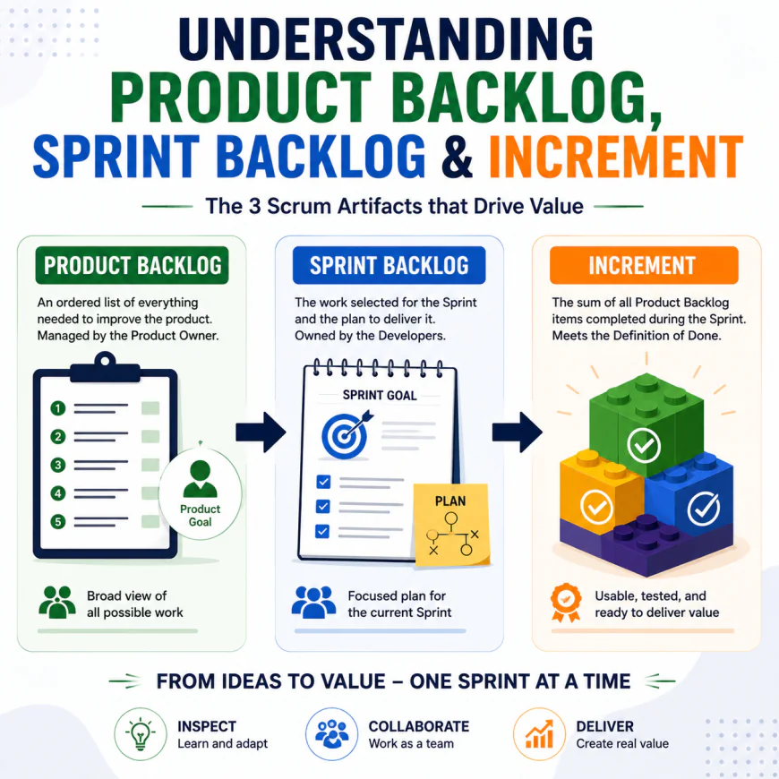 Understanding Product Backlog, Sprint Backlog & Increment