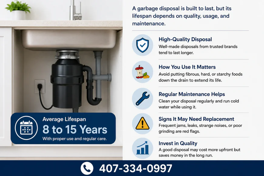 How Long Can a Garbage Disposal Typically Last?