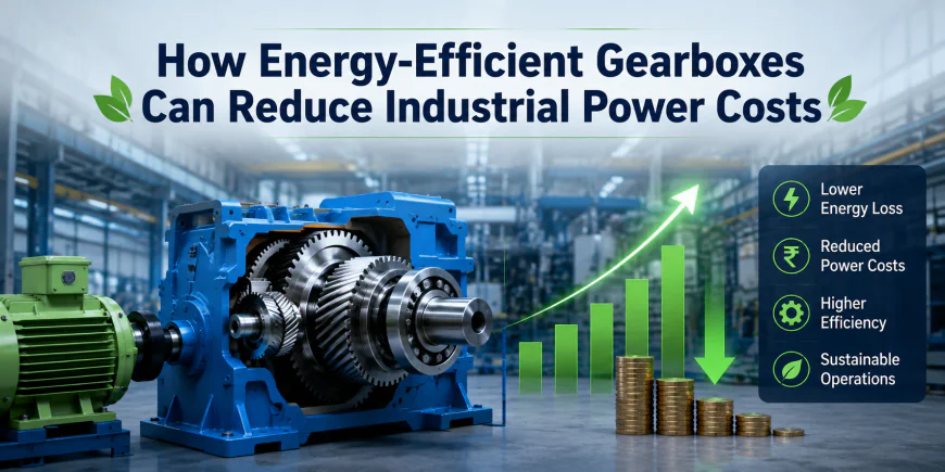 How Energy-Efficient Gearboxes Can Reduce Industrial Power Costs