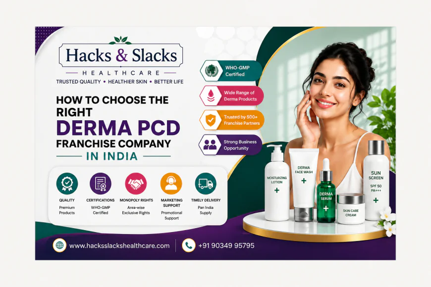 How to Choose the Right Derma PCD Franchise Company in India