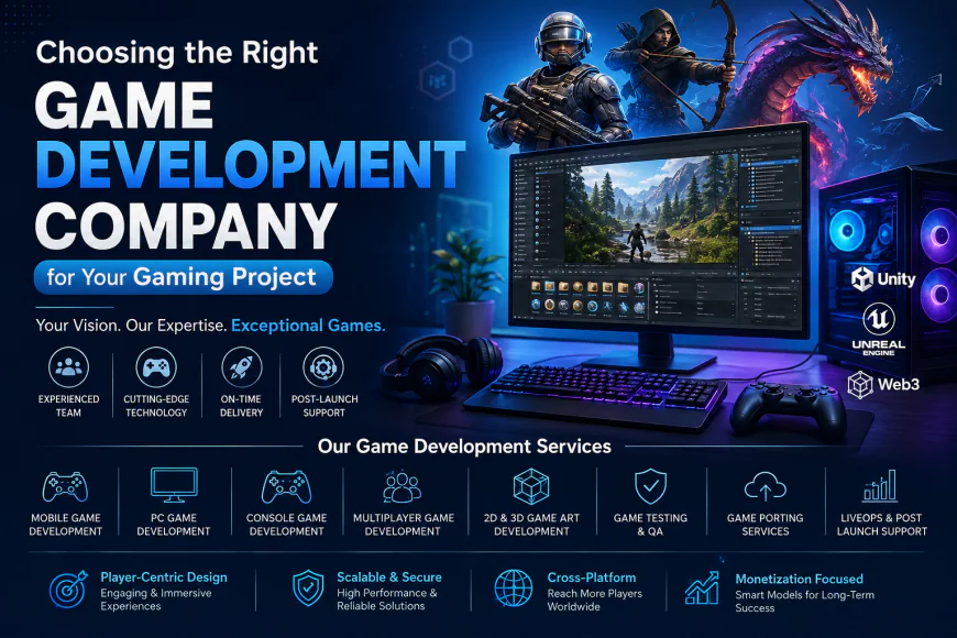 Choosing the Right Game Development  Company for Your Gaming Project