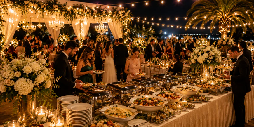 Sophisticated Catering Experiences for Elegant Wedding Receptions