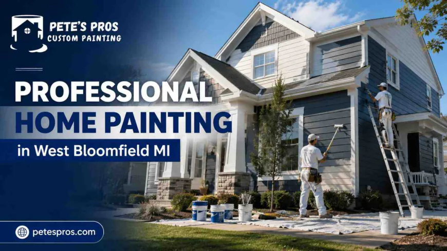 Professional Home Painting in West Bloomfield, MI: Choosing the Right Painting Experts