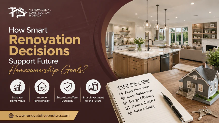 How Smart Renovation Decisions Support Future Homeownership Goals?