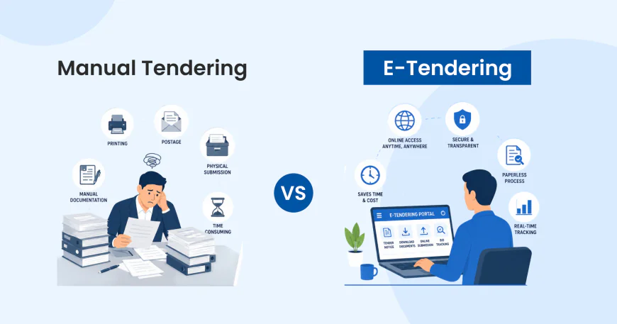 Manual Tendering vs E-Tendering: Which One Drives Better Procurement